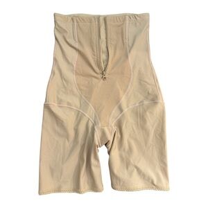 High-Waisted Cream Shapewear